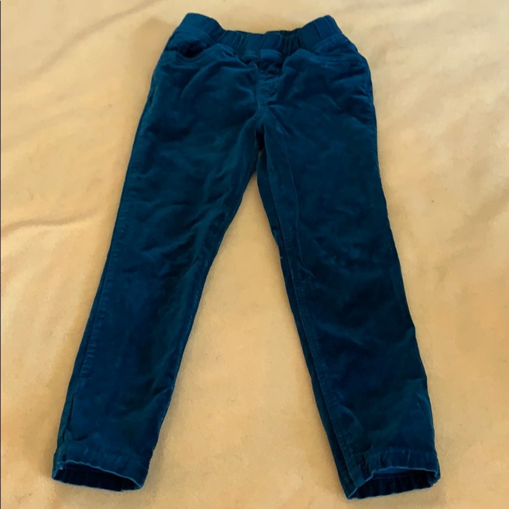 Teal Velour Pants